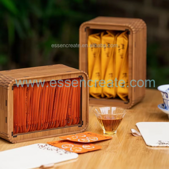 Custom Wooden Tea Packaging