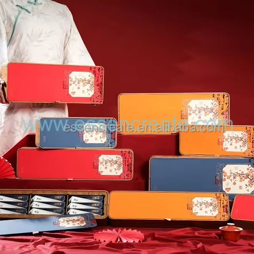 Individuelle Teeverpackung aus Holz