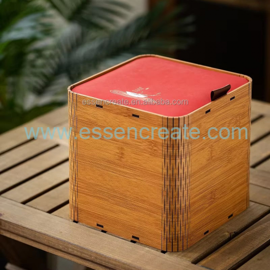 Individuelle, exquisite Teebox aus Holz