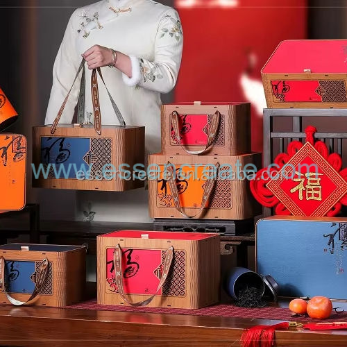 Individuelle Teeverpackung aus Holz