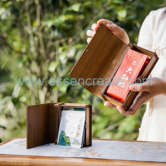 Custom Wooden Tea Packaging
