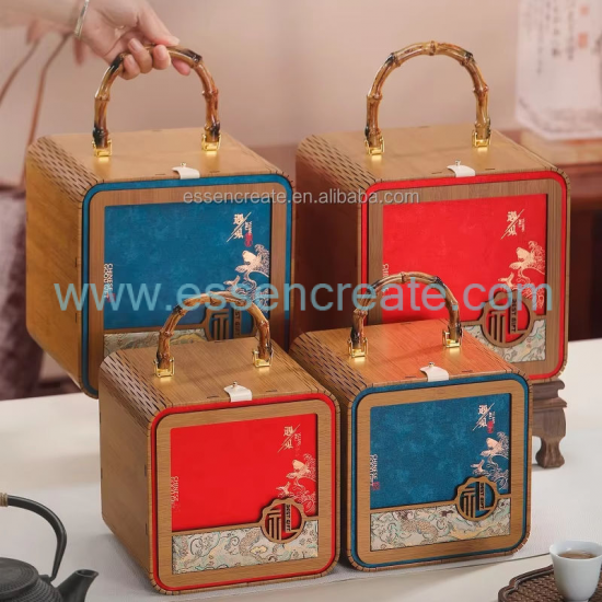 Custom Wooden Tea Packaging