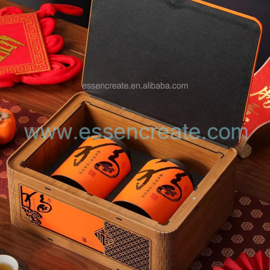 Custom Wooden Tea Packaging