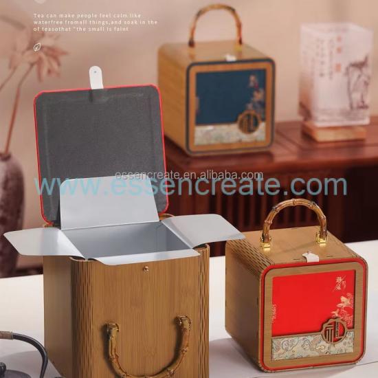 Custom Wooden Tea Packaging