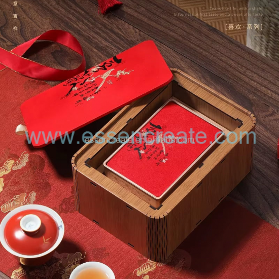 Custom Wooden Tea Packaging