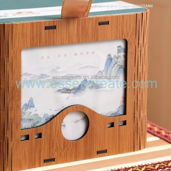 Custom Wooden Tea Packaging