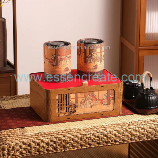 Custom Wooden Tea Packaging