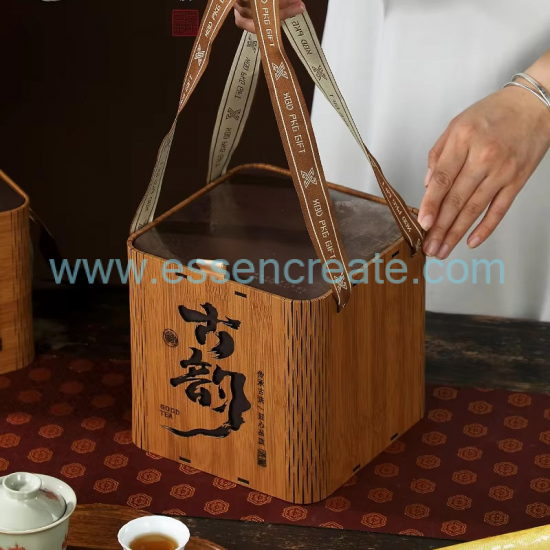 Custom Wooden Tea Packaging