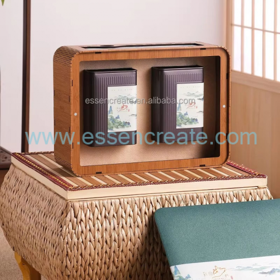 Custom Wooden Tea Packaging