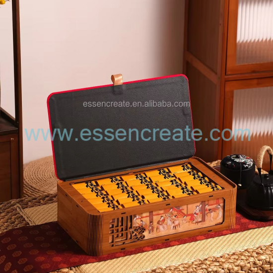 Custom Wooden Tea Packaging