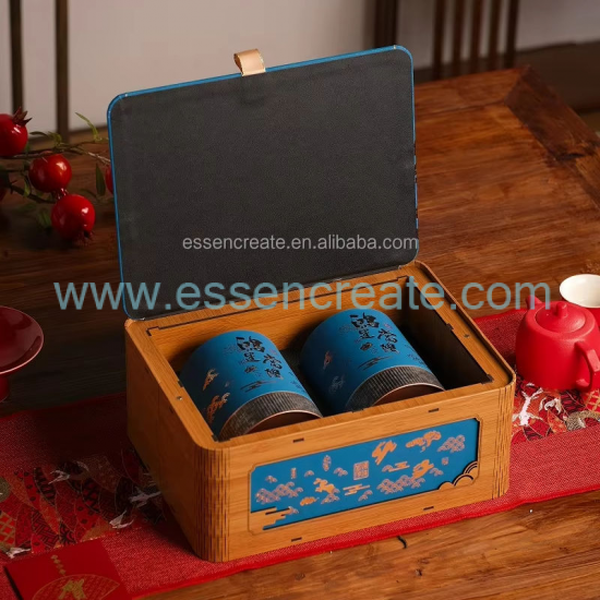 Custom Wooden Tea Packaging