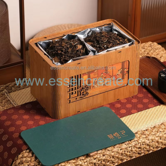 Custom Wooden Tea Packaging