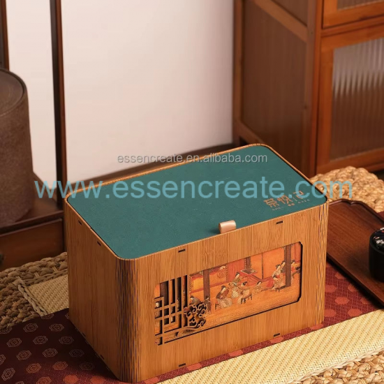 Custom Wooden Tea Packaging