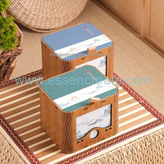 Custom Wooden Tea Packaging