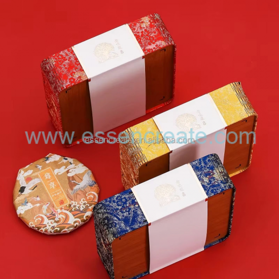 Custom Wooden Tea Packaging