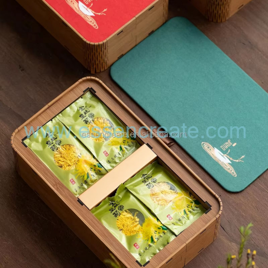 Custom Wooden Tea Packaging