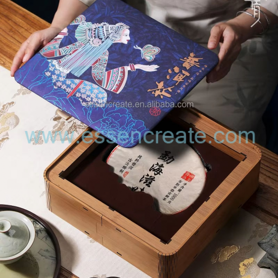 Custom Wooden Tea Packaging