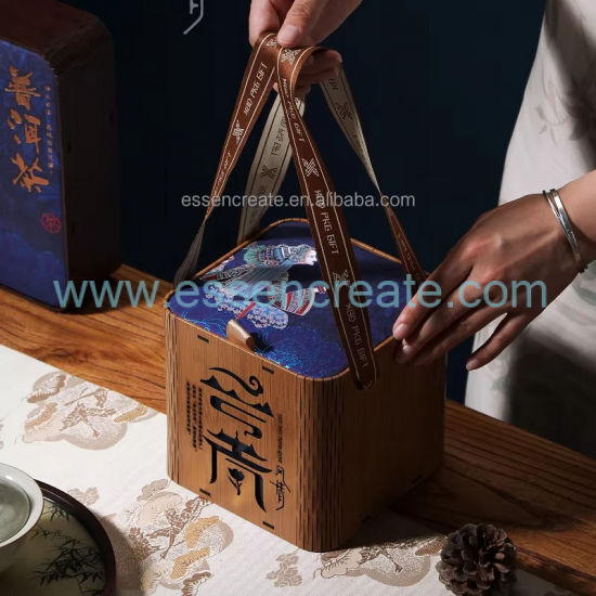 Custom Wooden Tea Packaging