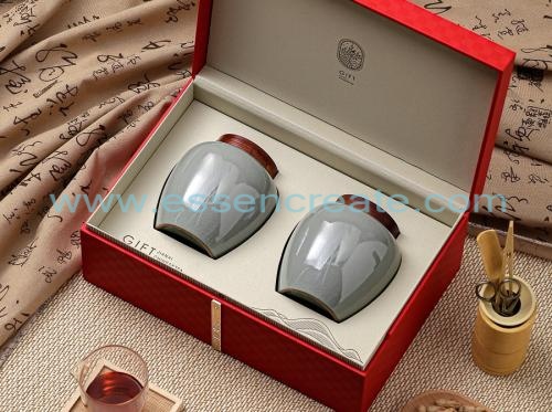 Custom Leather Tea Packaging Box