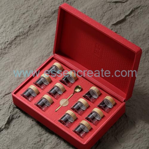 Custom Leather Tea Packaging Box
